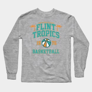 Flint Tropics Basketball (Variant) Long Sleeve T-Shirt